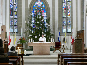 Weihnachtsfrieden in Naumburg (Foto: Karl-Franz Thiede)